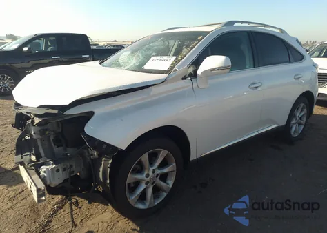 2012 Lexus Rx 350 из США, поврежденный, VIN 2T2ZK1BA0CC074358